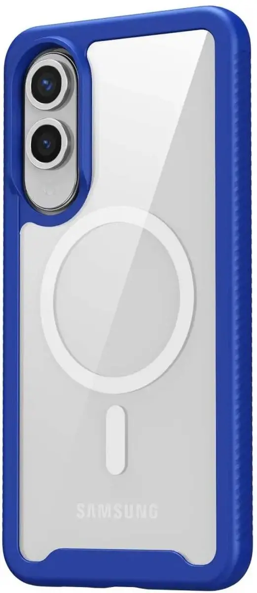 Selected Hoesje Samsung Galaxy S25 Edge - MagSafe Blauw