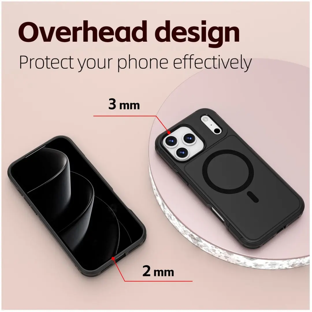 Selected by GSMpunt Hoesje iPhone 17 Pro Max MagSafe - Zwart