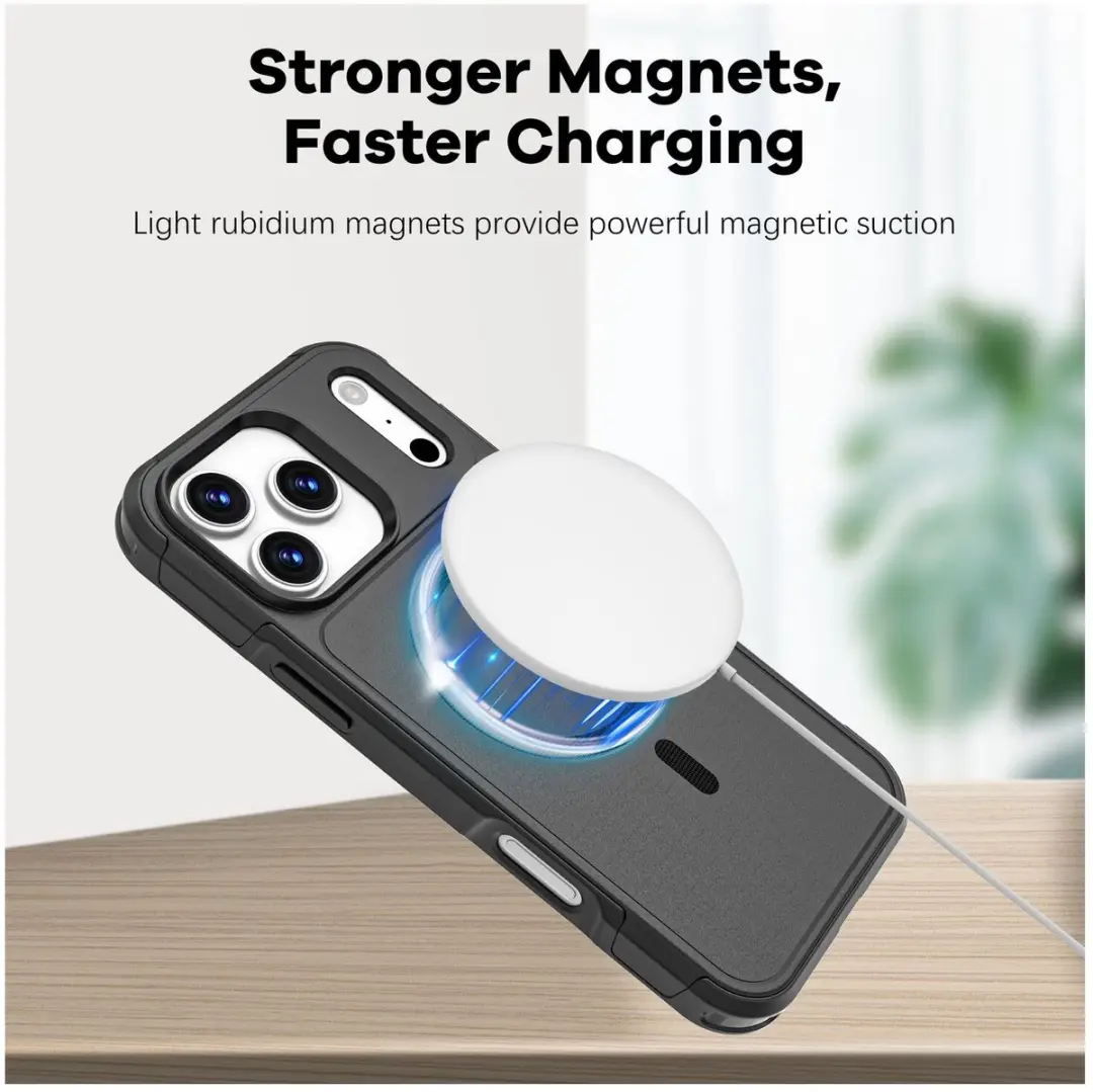 Selected by GSMpunt Hoesje iPhone 17 Pro Max MagSafe - Zwart