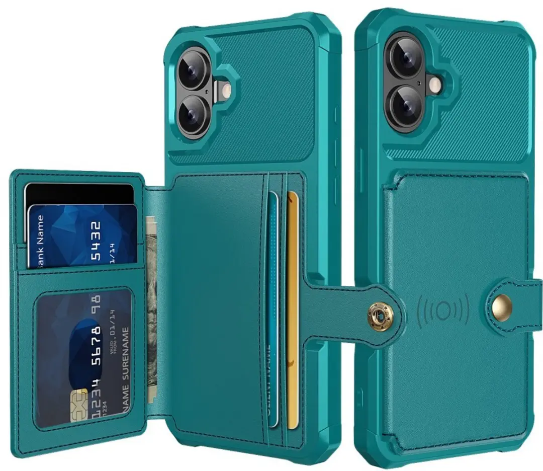 Selected Portemonnee Hoesje iPhone 16 Plus