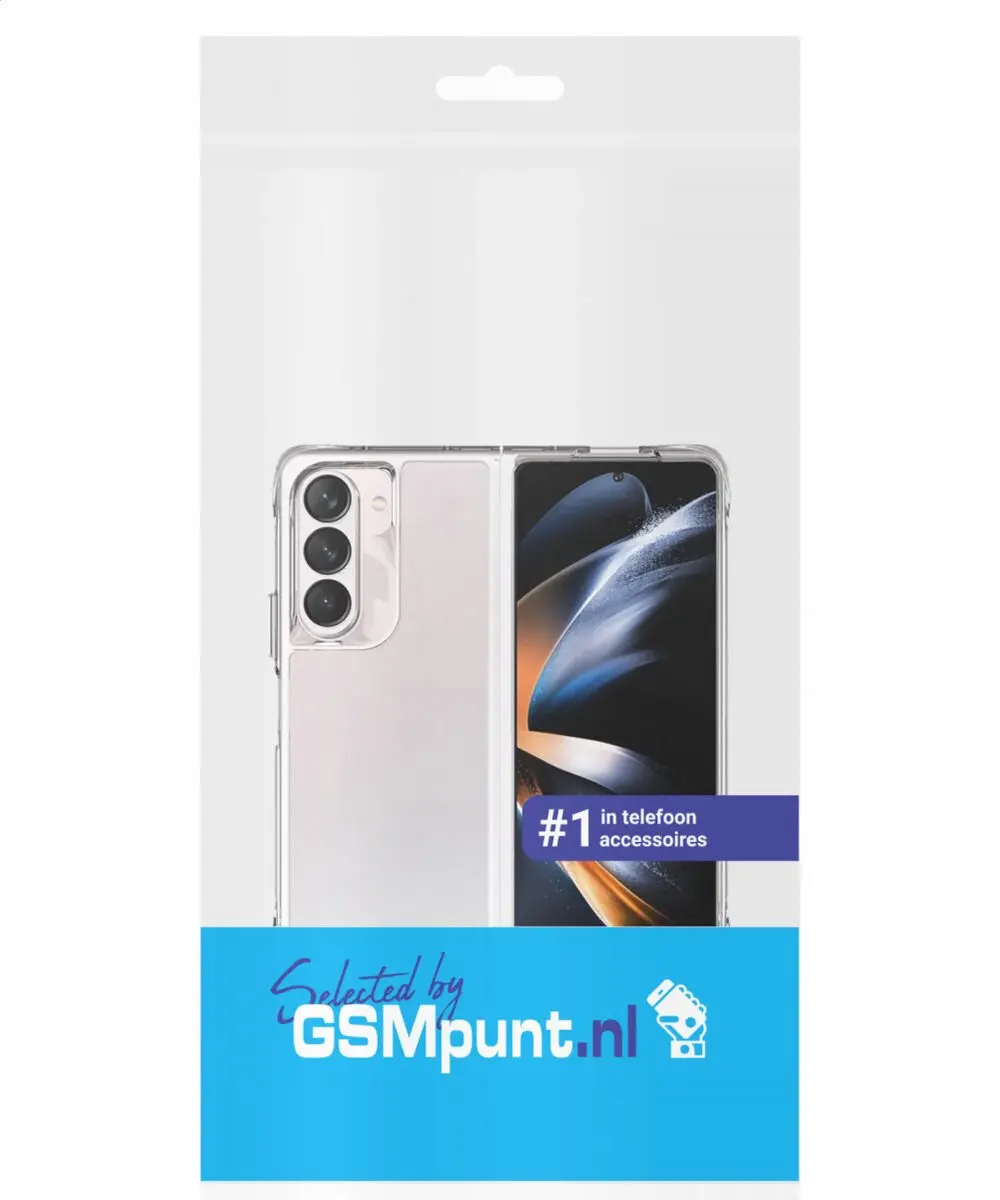 Selected Armor Back Cover Transparant - Samsung Galaxy Z Fold 5 - afbeelding 6 van 6