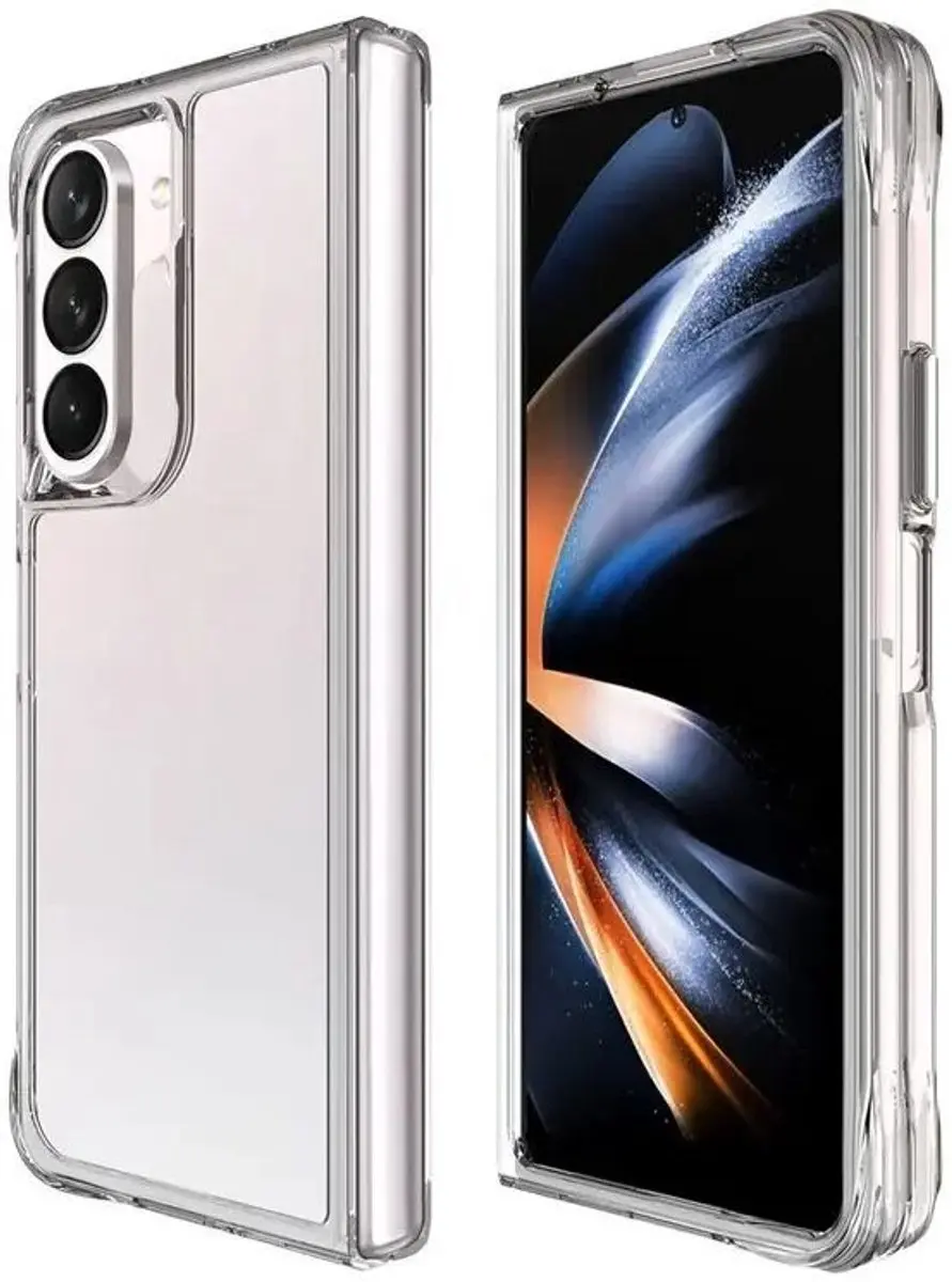Selected Armor Back Cover Transparant - Samsung Galaxy Z Fold 5