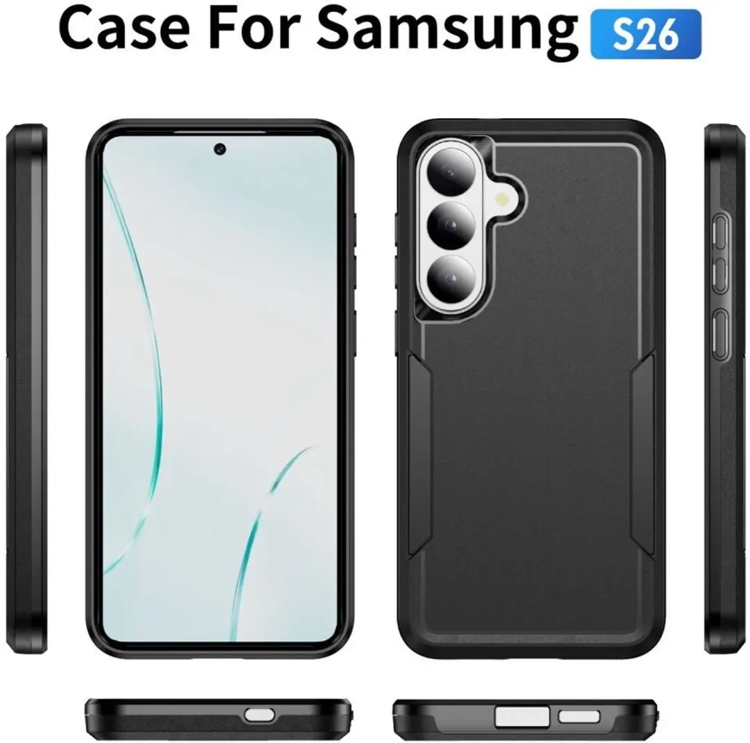 Selected Back Cover Samsung Galaxy S26 Plus - Zwart