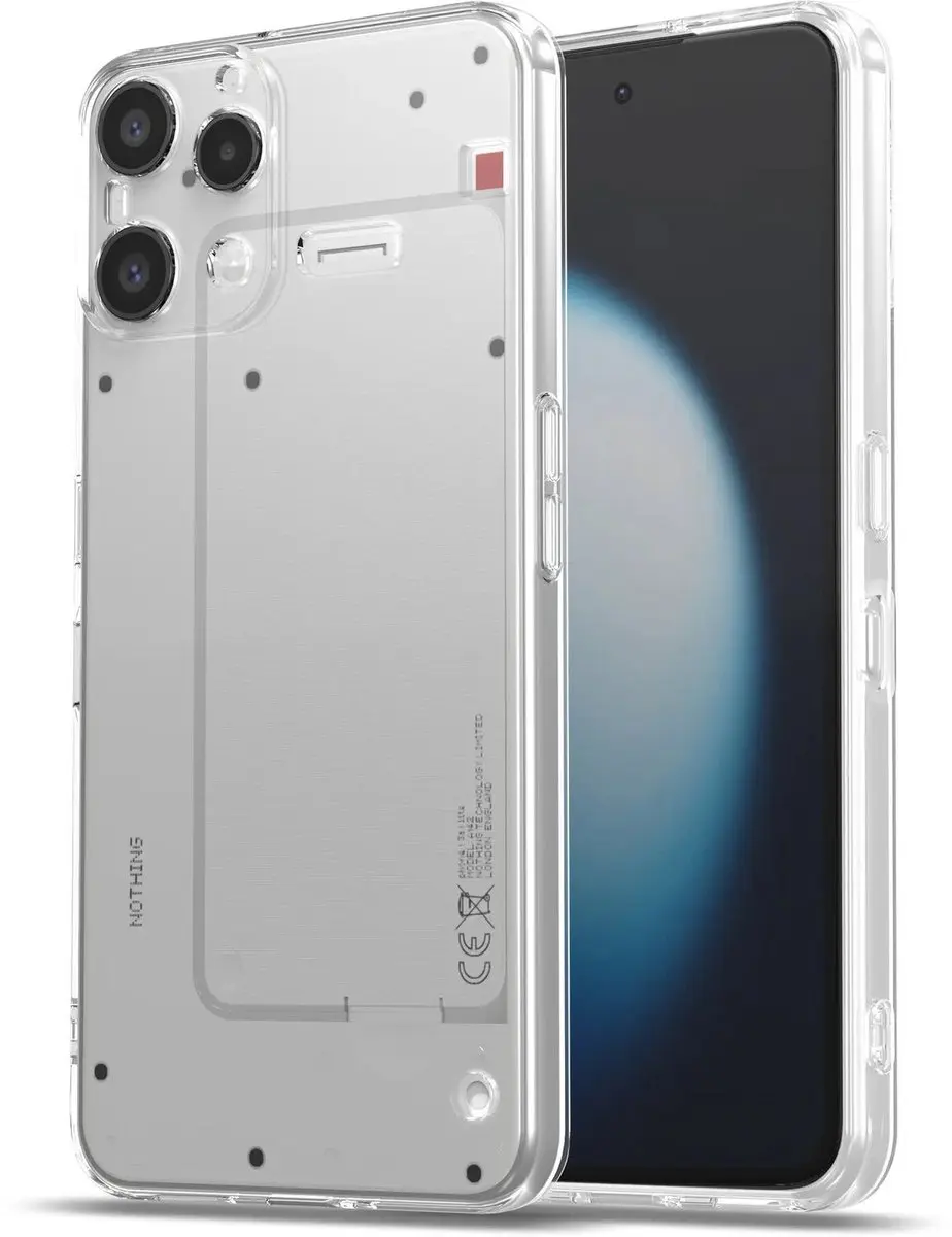 Selected by GSMpunt Transparant TPU Hoesje Nothing Phone (3a) Lite