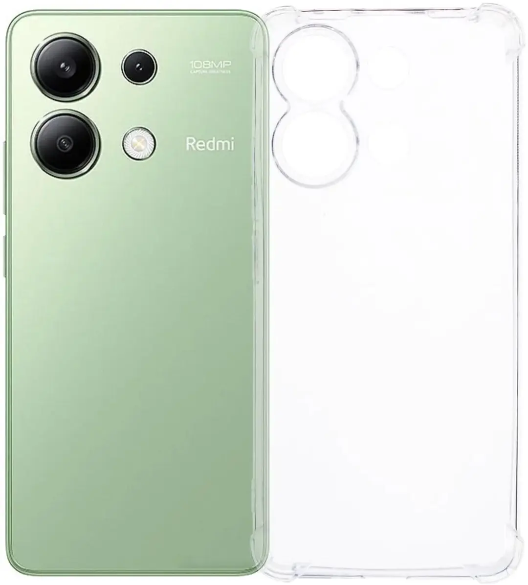 Selected Transparant Hoesje Xiaomi Redmi Note 13 4G