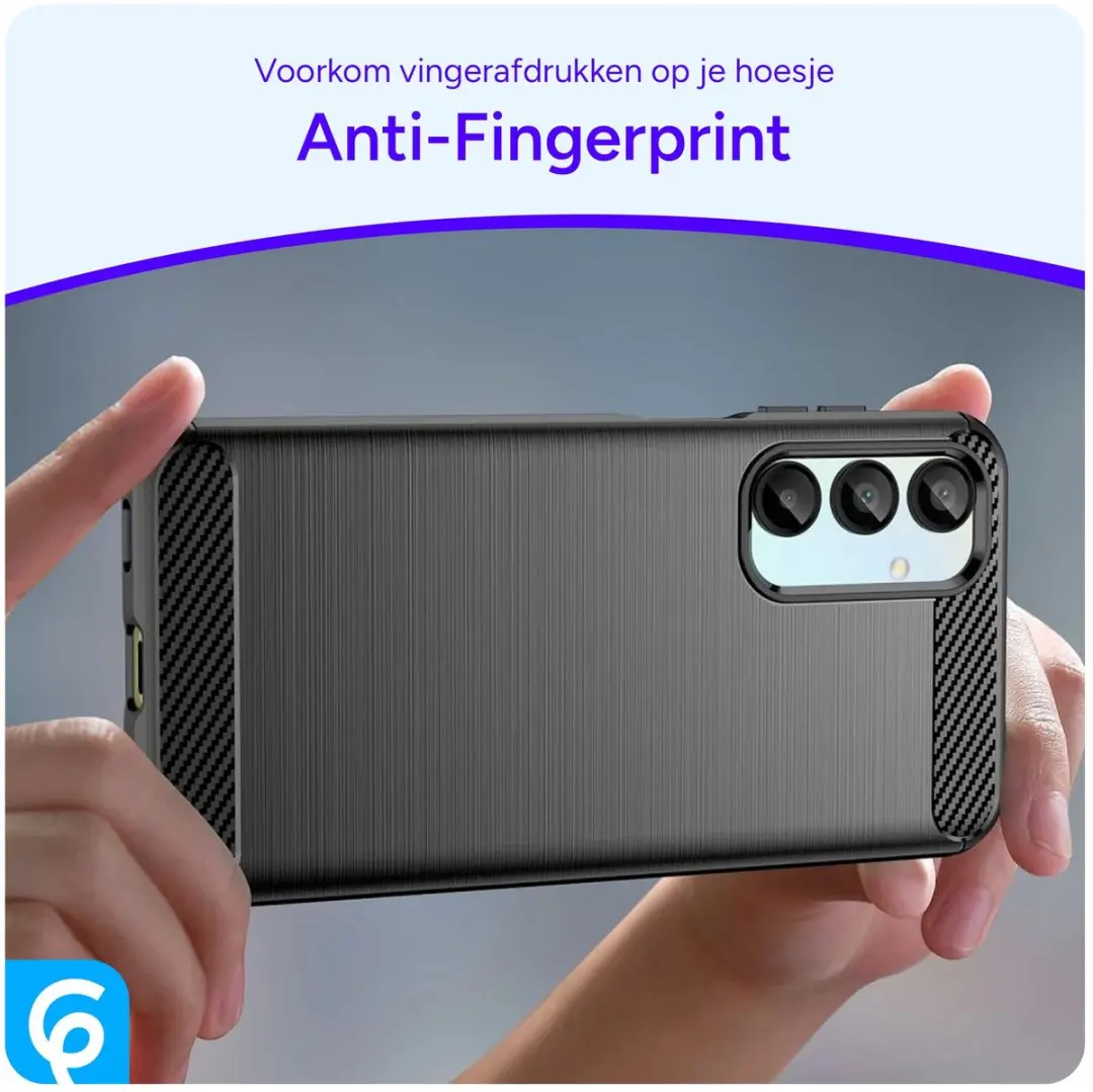 Selected TPU Hoesje Samsung Galaxy A16 - Zwart