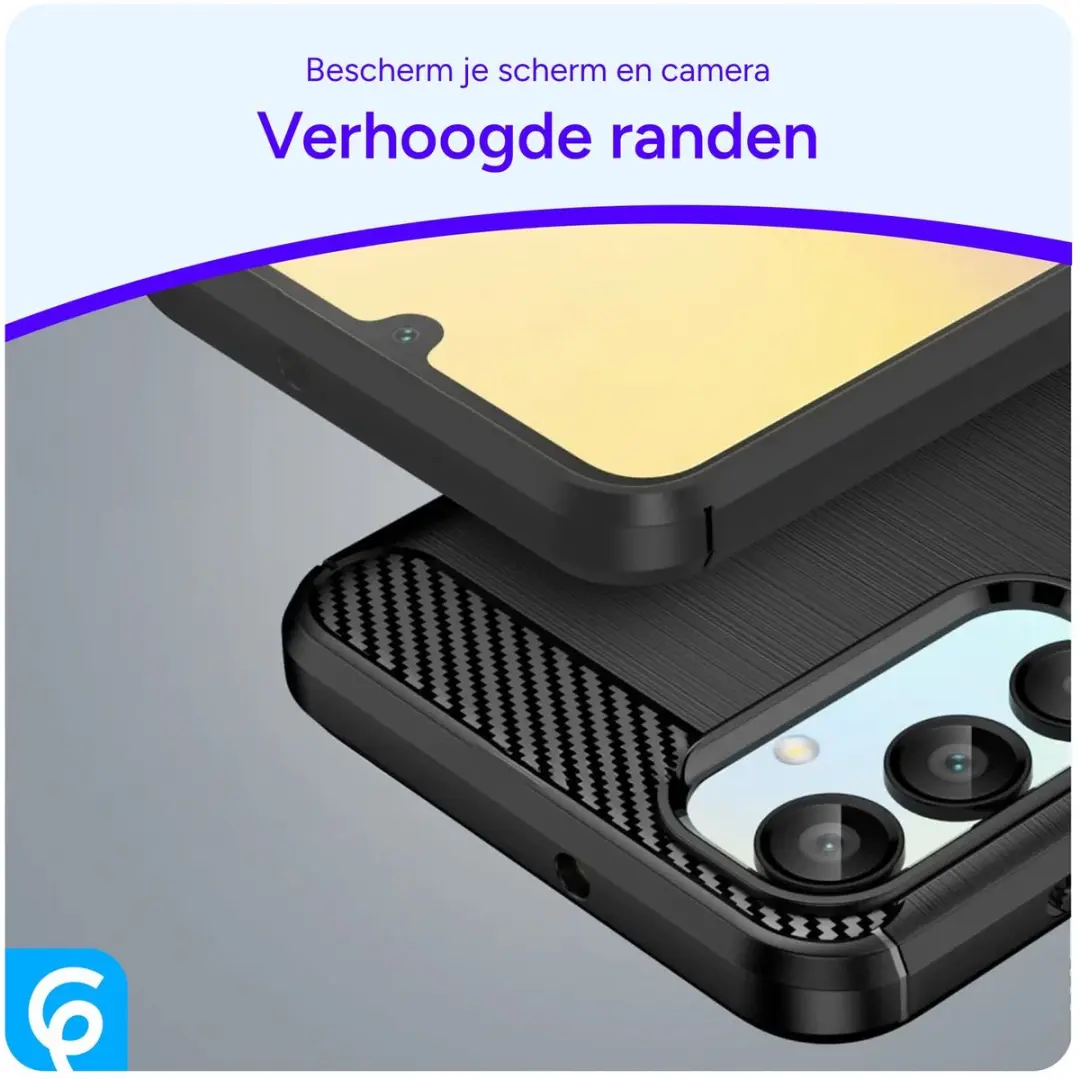 Selected TPU Hoesje Samsung Galaxy A16 - Zwart - afbeelding 6 van 6