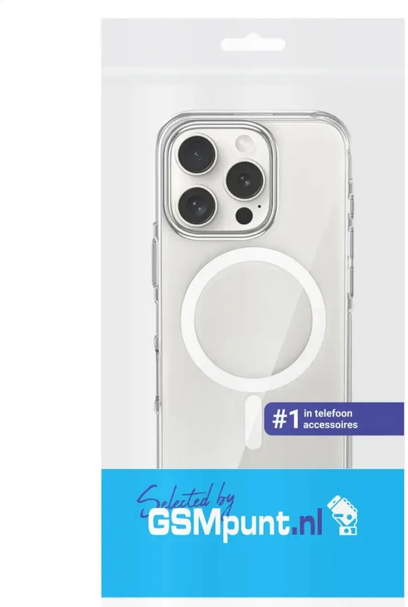 Selected Hoesje iPhone 16 Pro MagSafe Transparant