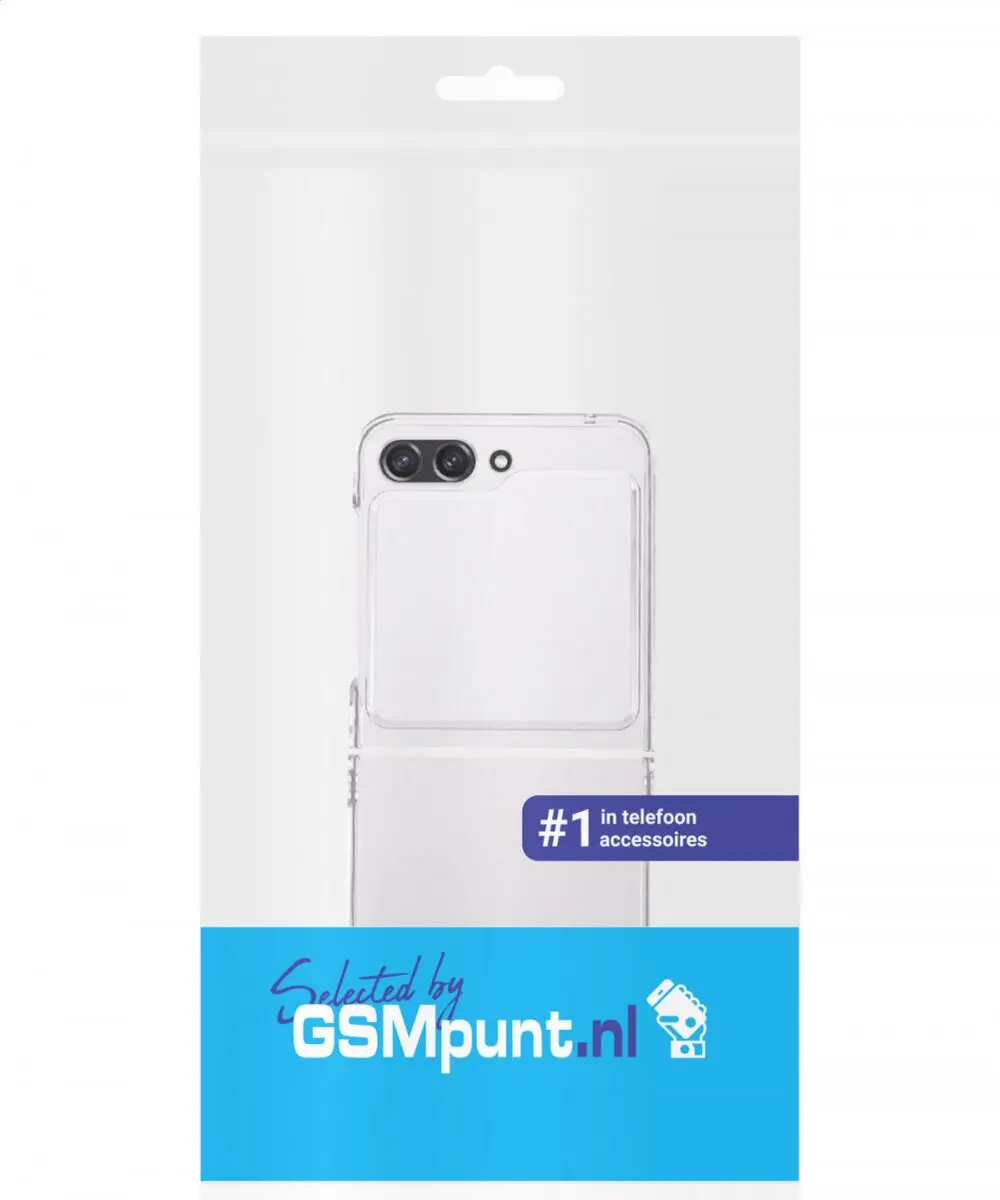 Selected Armor Back Cover Transparant - Samsung Galaxy Z Flip 5