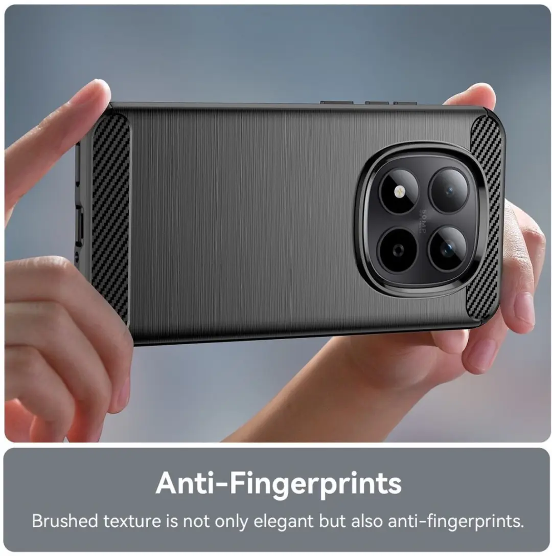 Selected TPU Hoesje Xiaomi Redmi Note 15 Pro 5G - Zwart