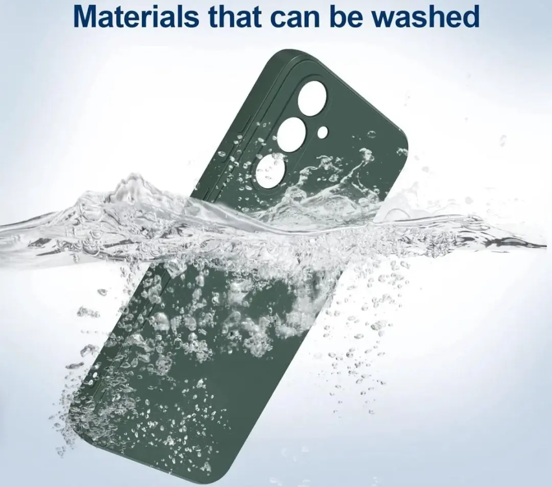 Selected by GSMpunt Samsung Galaxy A54 Hoesje - Dun TPU - Donkergroen