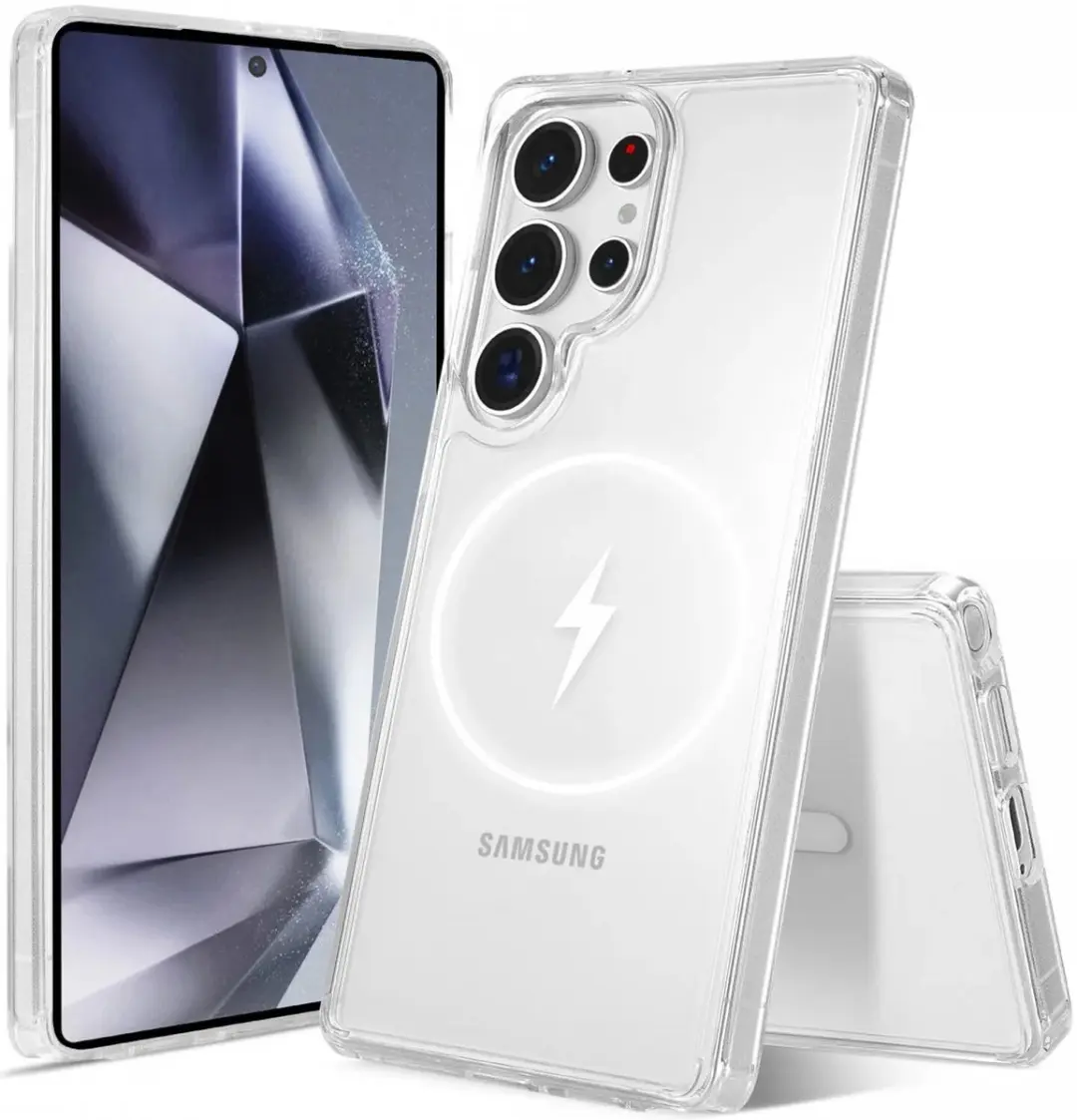 Selected Hoesje Samsung Galaxy S25 Ultra MagSafe Transparant