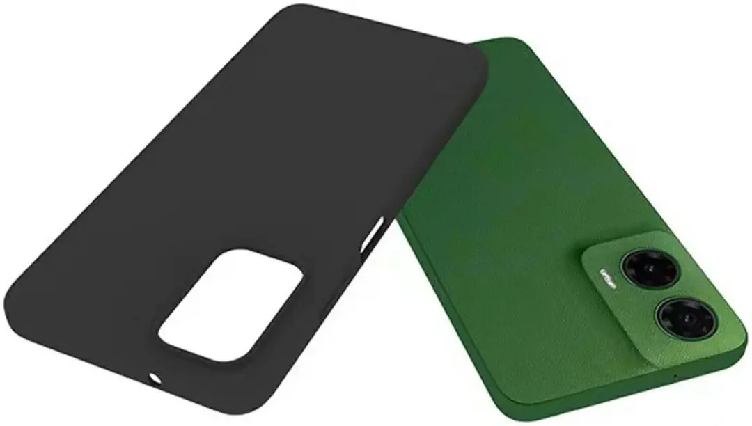 Selected Zwart Dun TPU Hoesje Motorola Moto G35