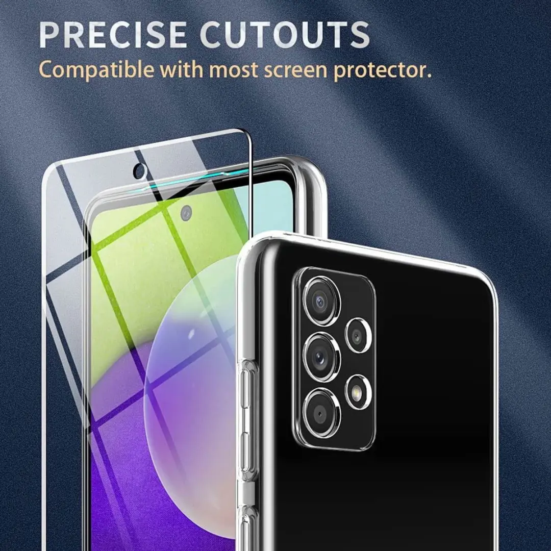 Selected Transparant TPU Hoesje Samsung Galaxy A53