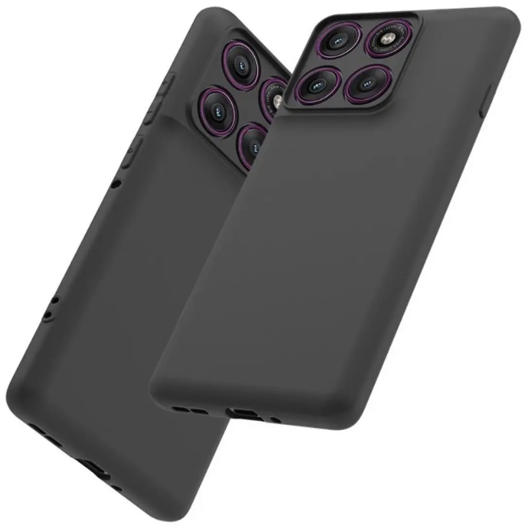 Selected by GSMpunt Motorola Edge 60 Fusion Hoesje - Zwart Dun TPU