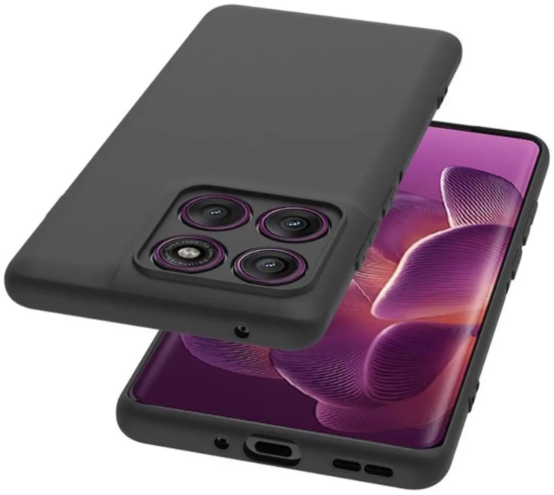 Selected by GSMpunt Motorola Edge 60 Fusion Hoesje - Zwart Dun TPU