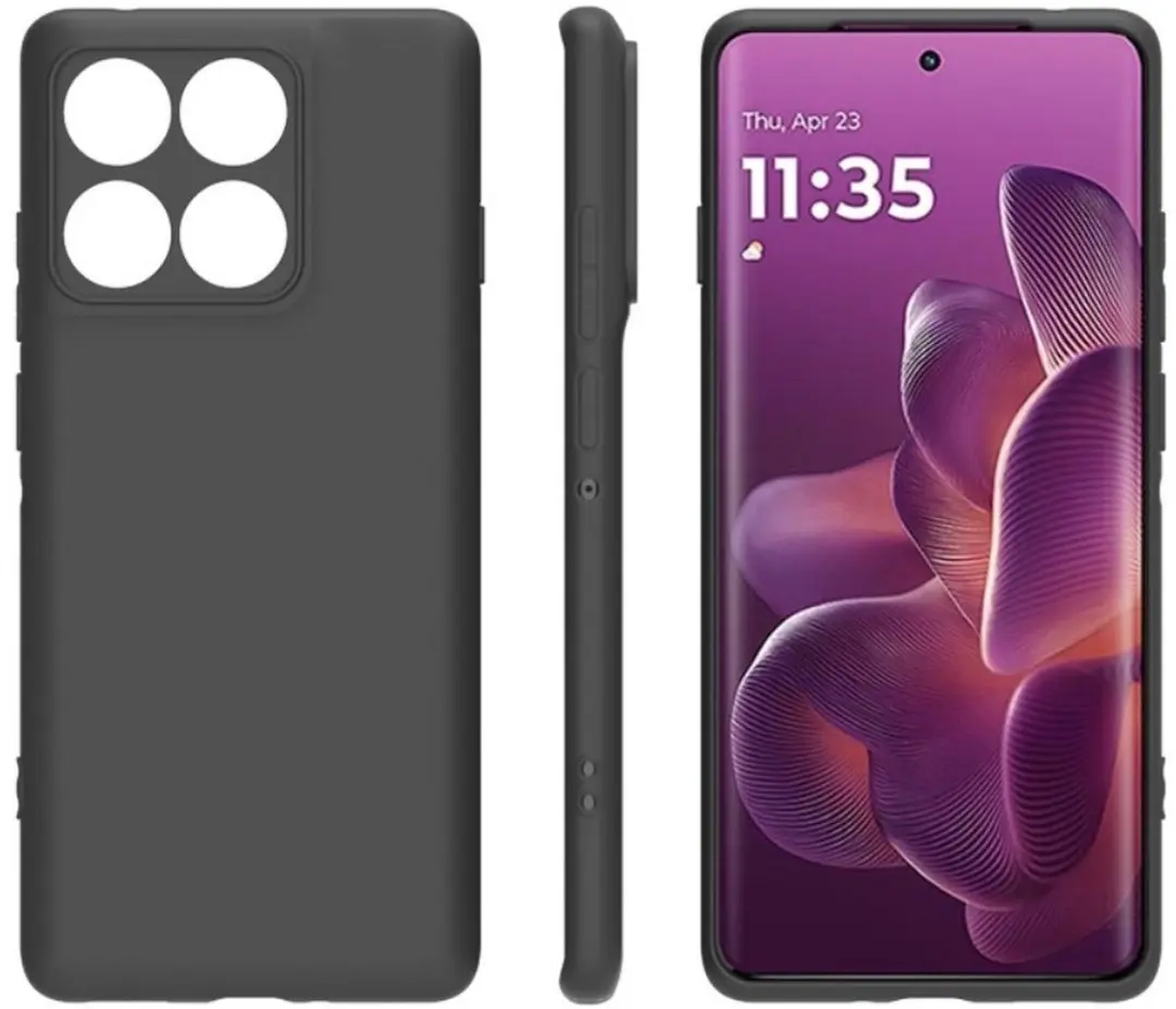 Selected by GSMpunt Motorola Edge 60 Fusion Hoesje - Zwart Dun TPU