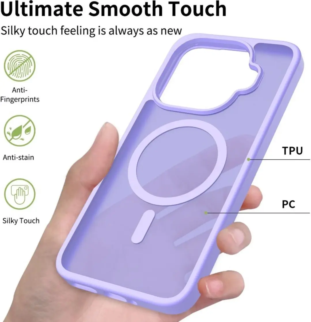 Selected Xiaomi 15T Pro Hybrid Back Cover - Paars - afbeelding 6 van 6
