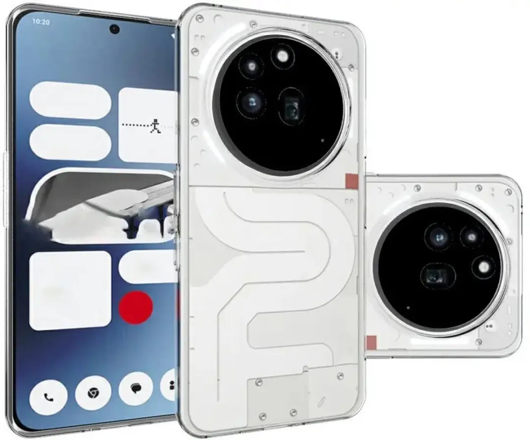 Selected by GSMpunt Nothing Phone (3a) Pro TPU Hoesje - Transparant