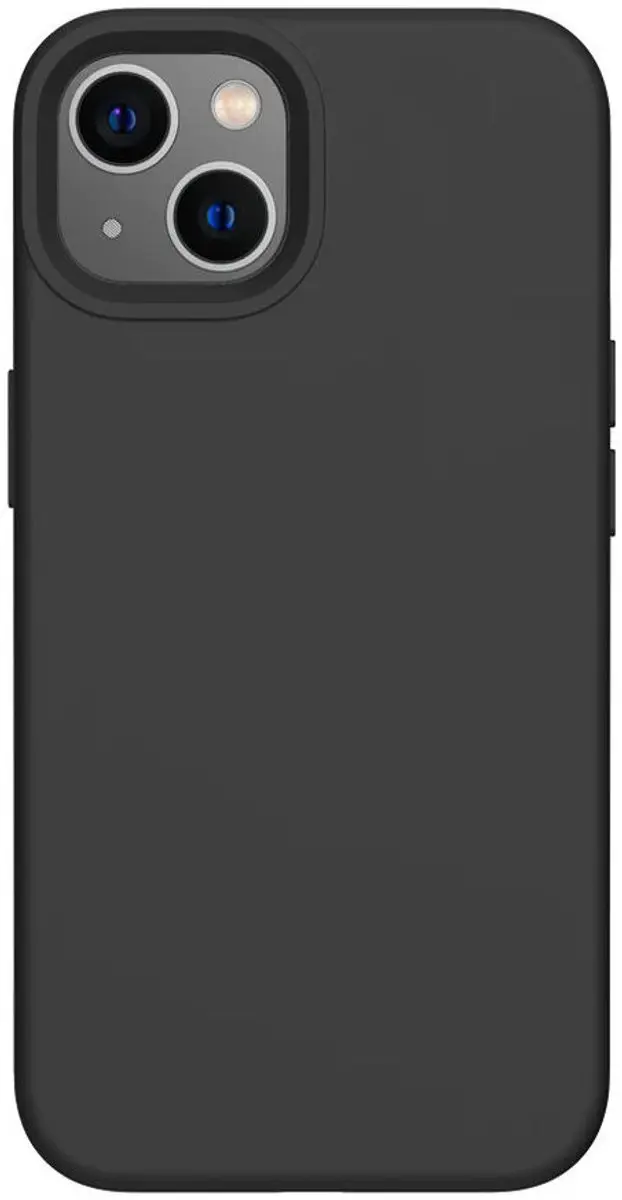 Selected Siliconen Hoesje iPhone 14 - Zwart