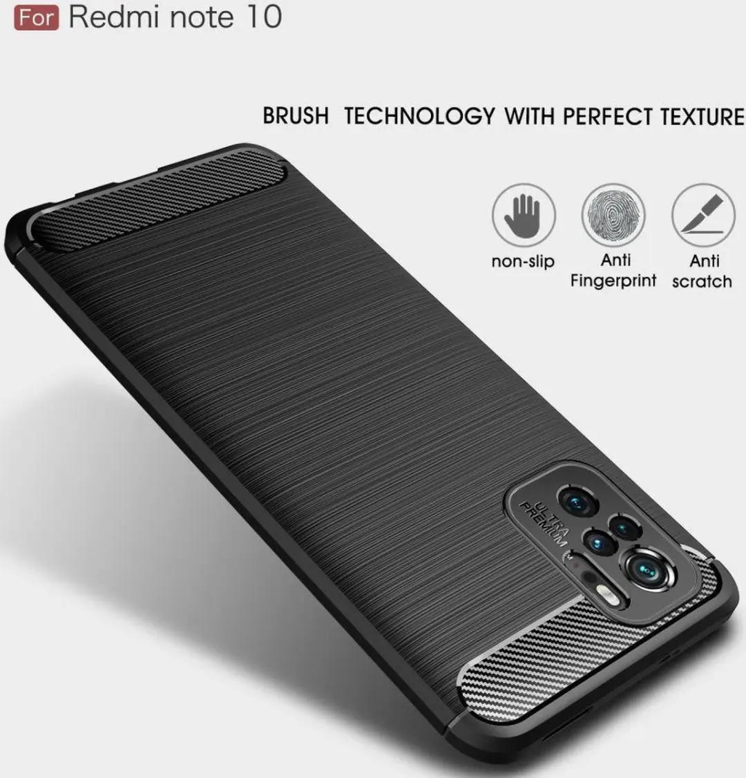 Selected TPU Hoesje Xiaomi Poco M5s - Zwart