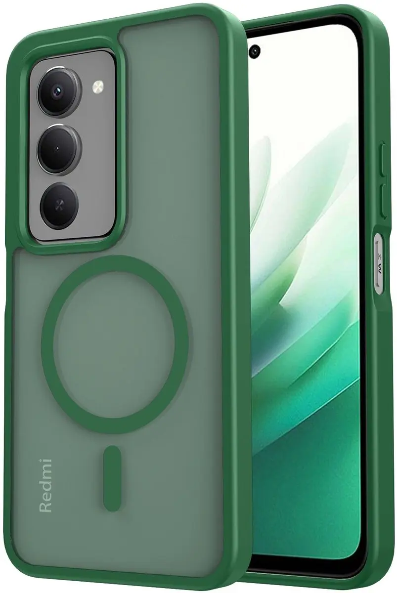 Selected Hoesje Xiaomi Redmi 15 MagSafe Groen