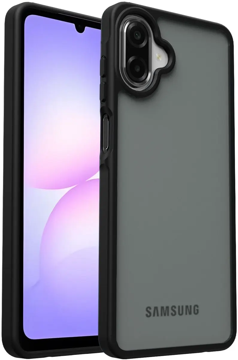 Selected Hoesje Samsung Galaxy A07 - Matte Zwart