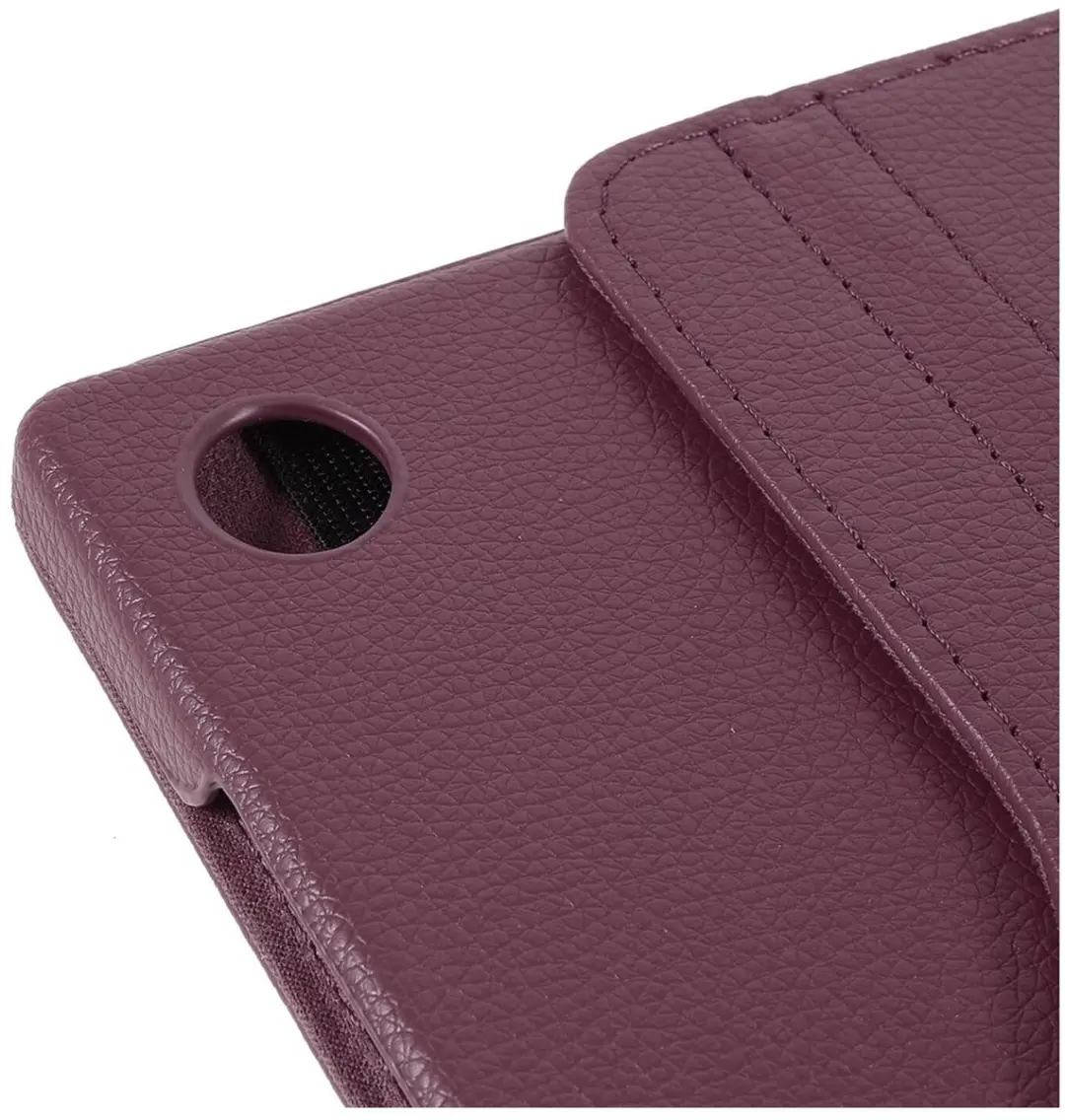 Selected Hoes 360° Book Case Samsung Galaxy Tab A11 Plus - Paars