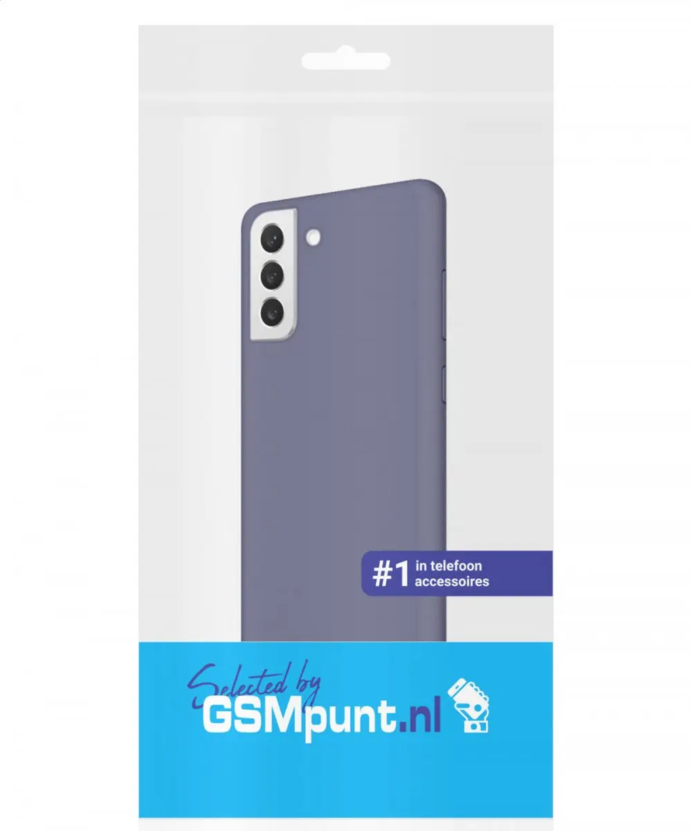 Selected Siliconen Hoesje Samsung Galaxy S22 - Grijs