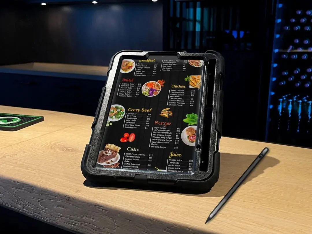 Selected by GSMpunt.nl iPad 10.2 Hoes - Rood - 360° Draaibare Handriem
