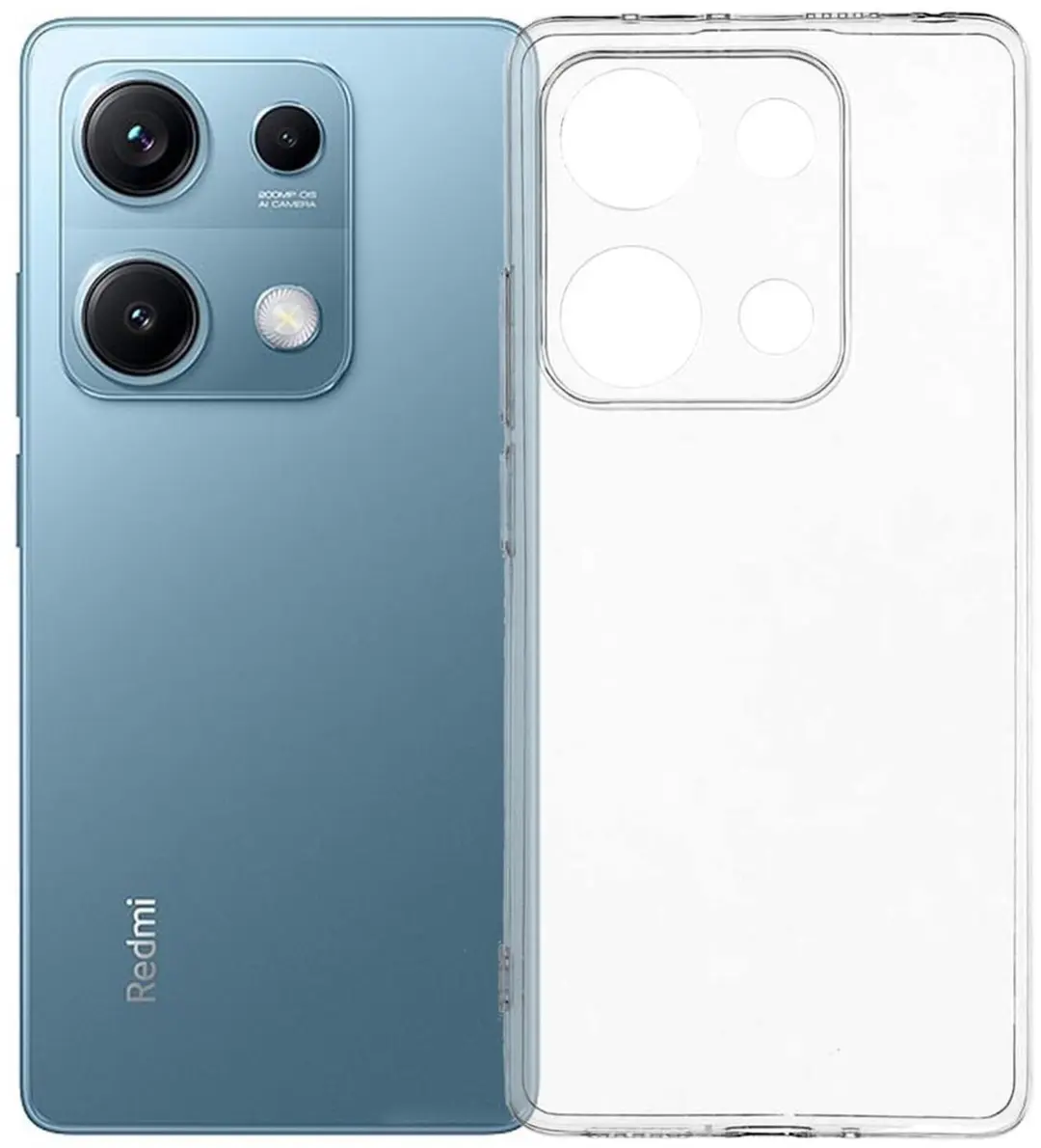 Selected Transparant TPU Hoesje Xiaomi Redmi Note 14S