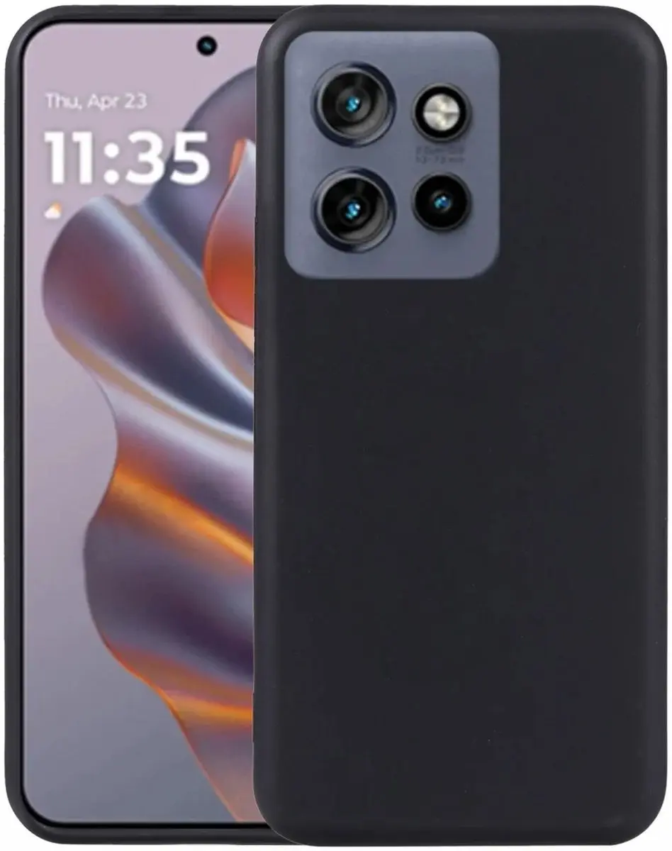 Selected Zwart TPU Hoesje Motorola Edge 50 Neo