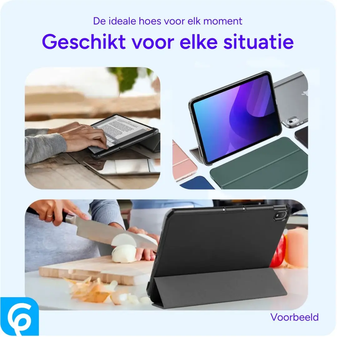 Selected by GSMpunt Xiaomi Redmi Pad 2 Book Case - Zwart