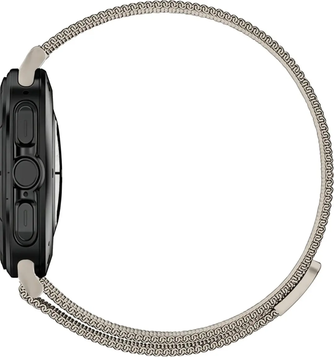Selected SBG Milanees Horlogebandje Samsung Galaxy Watch Ultra - Goud