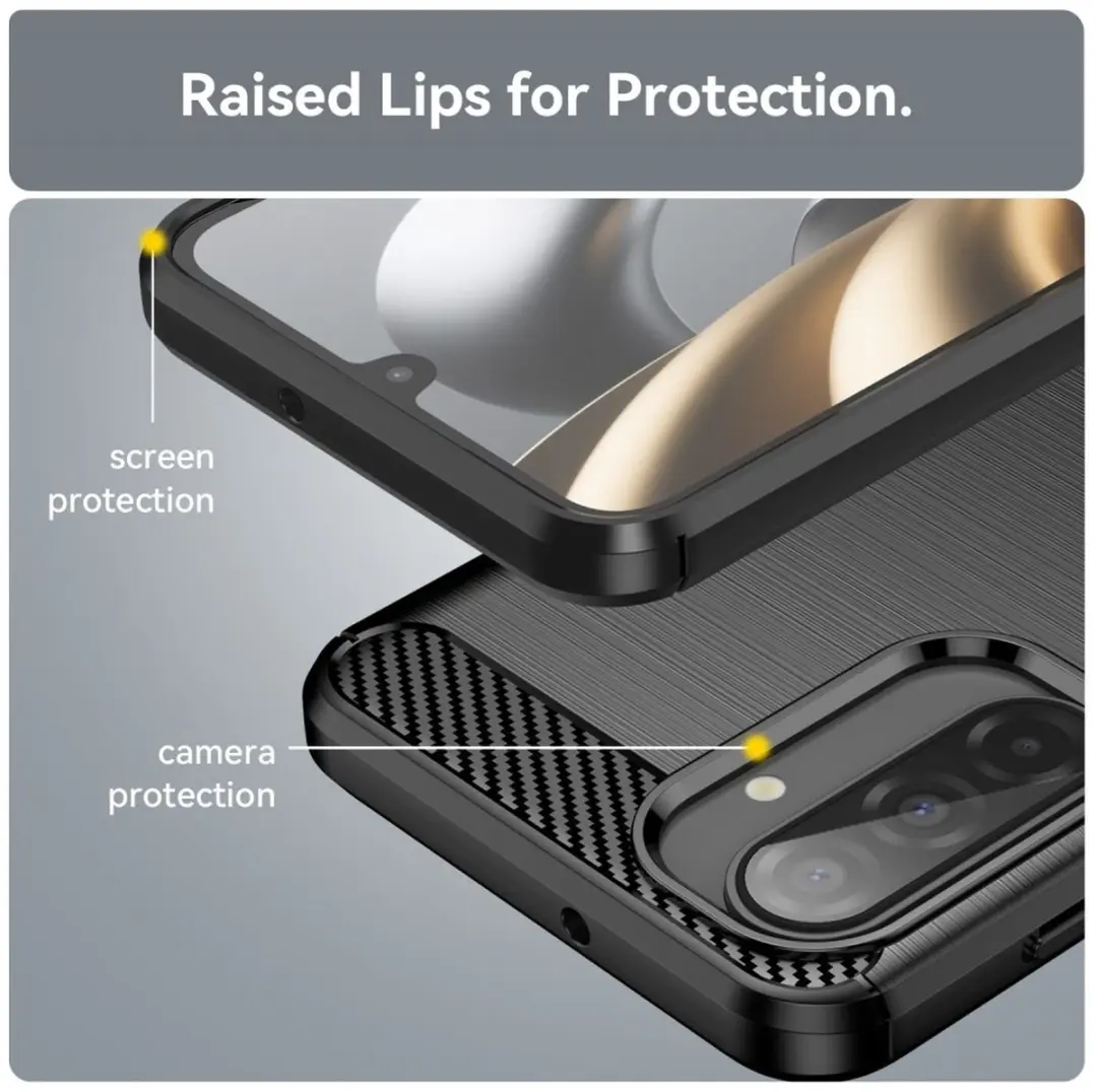 Selected TPU Hoesje Samsung Galaxy A17 - Zwart