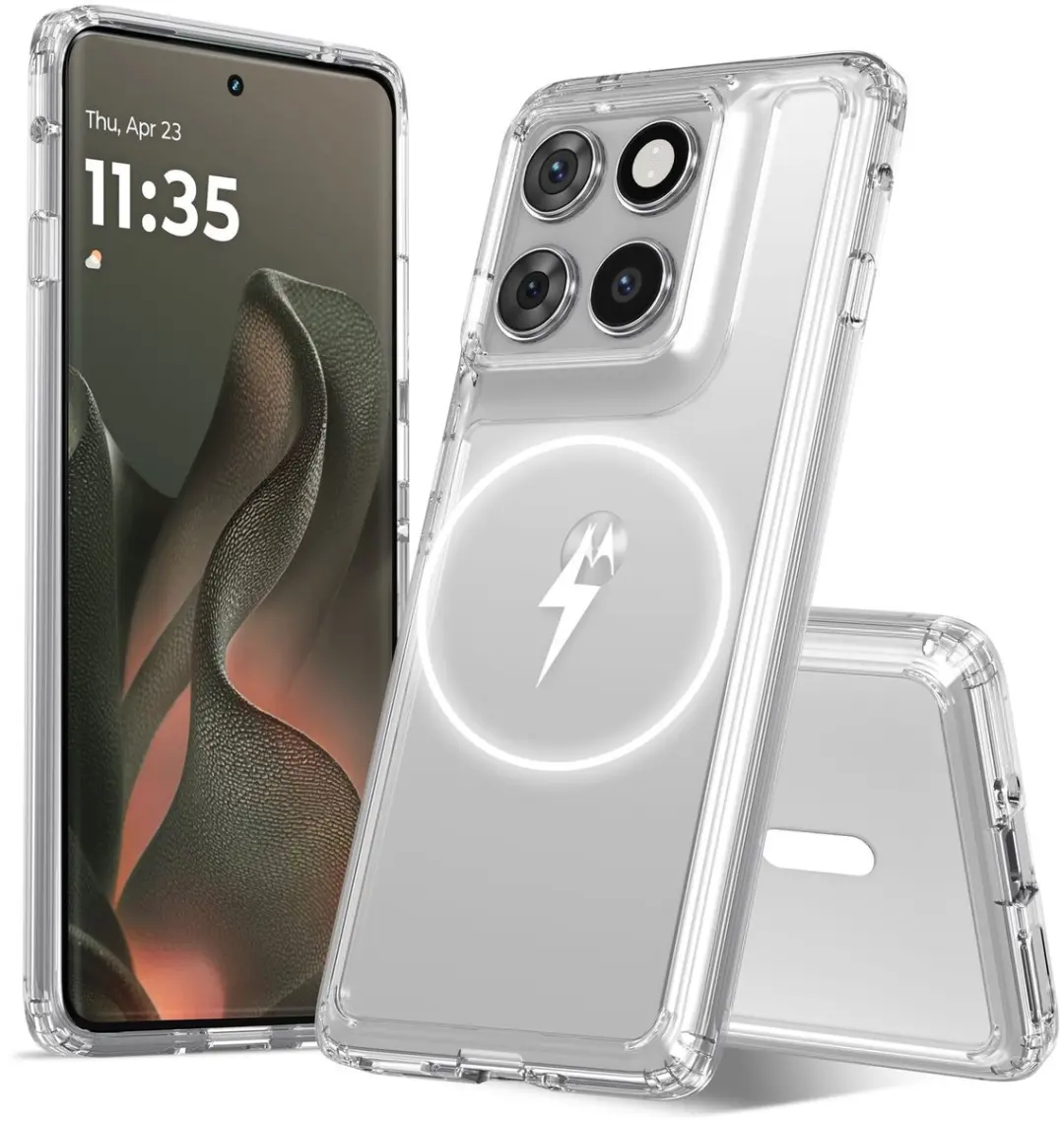 Selected Hoesje Motorola Edge 60 Pro - MagSafe Transparant