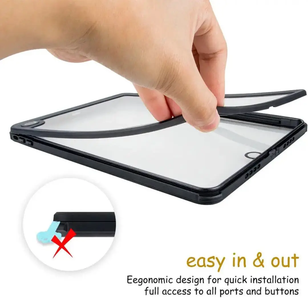Selected by GSMpunt Full Protect Cover Zwart - iPad 9.7 (2017/2018)