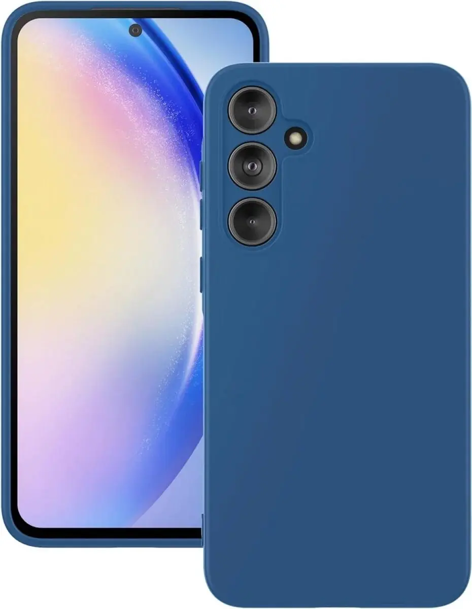 Selected Hoesje Samsung Galaxy A55 Blauw