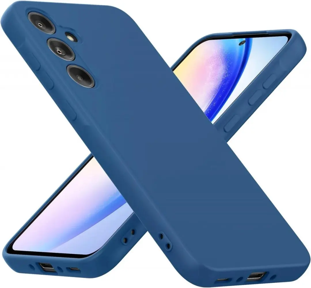 Selected Hoesje Samsung Galaxy A55 Blauw - Dun TPU