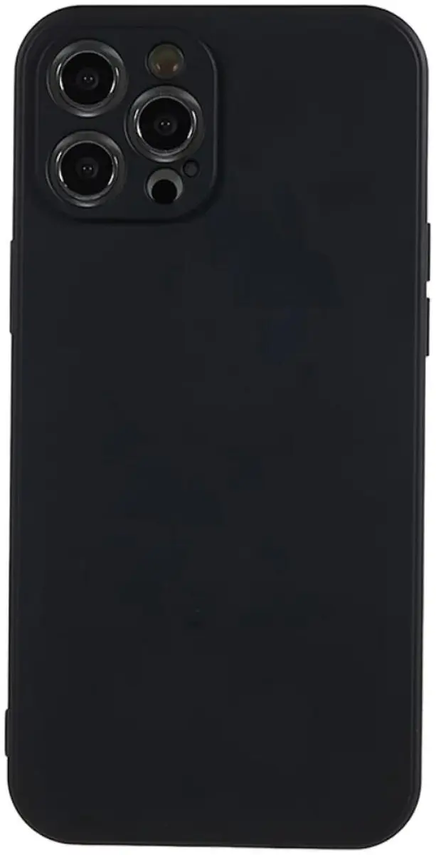 Selected Hoesje iPhone 12 Pro Back Cover - Zwart