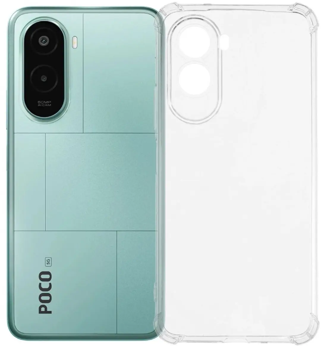 Selected Transparant Hoesje Xiaomi Poco M7 - Schokbestendig