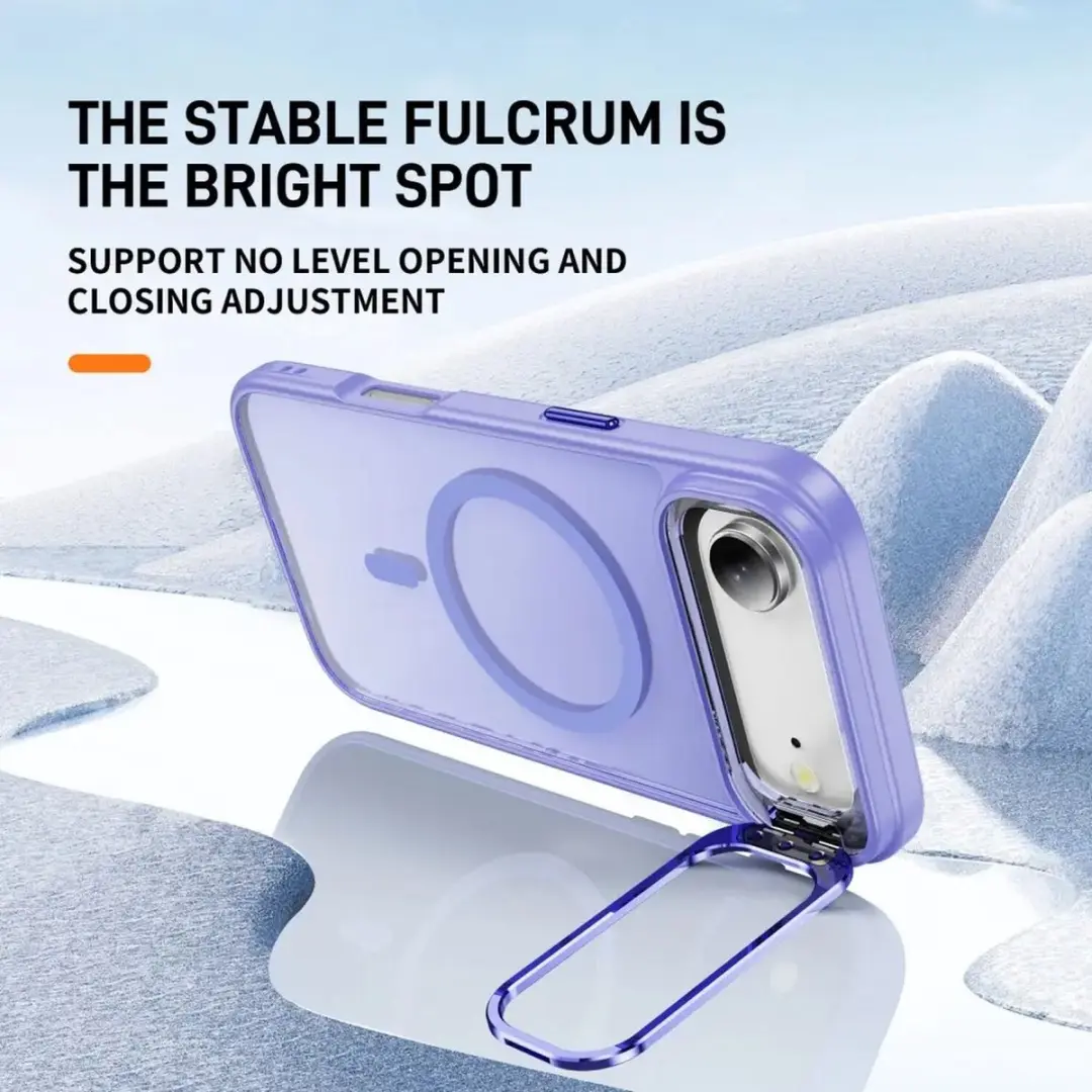 Selected Hoesje iPhone Air - MagSafe & Qi2 - Licht Paars