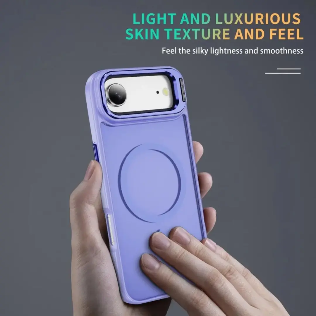 Selected Hoesje iPhone Air - MagSafe & Qi2 - Licht Paars