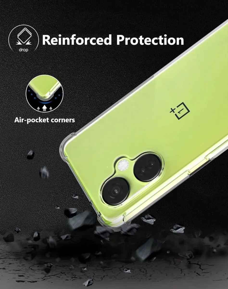 OnePlus Nord CE 3 Lite TPU Hoesje - Transparant