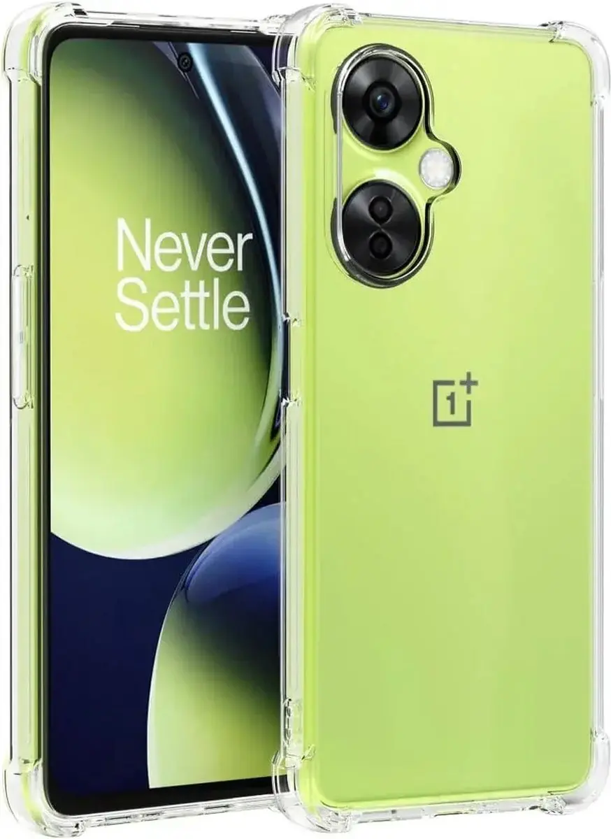 OnePlus Nord CE 3 Lite TPU Hoesje - Transparant