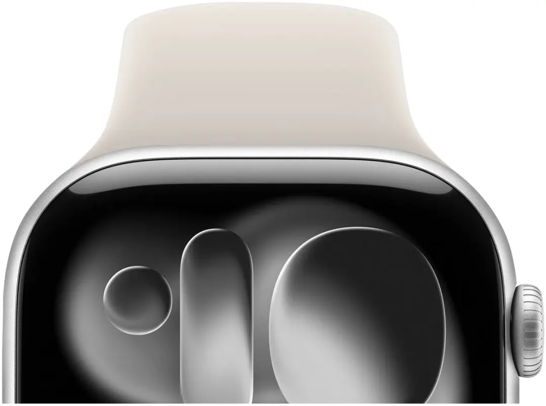 Selected SBG Siliconen Bandje Apple Watch SE 3 40mm - Sterrenlicht