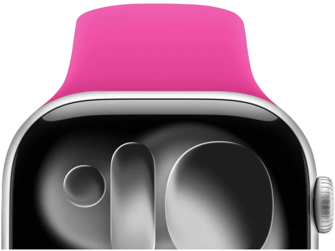 Selected SBG Siliconen Horlogeband Apple Watch SE 3 40mm - Hot Pink