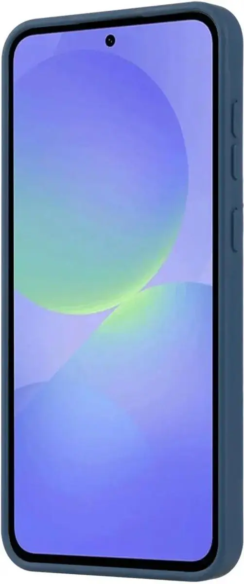 Selected Hoesje Samsung Galaxy A36 - Blauwe Matte Back Cover