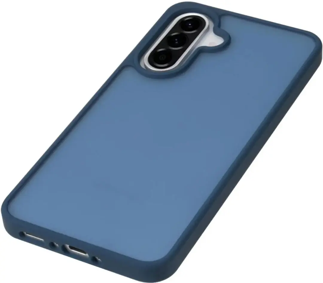 Selected Hoesje Samsung Galaxy A36 - Blauwe Matte Back Cover - afbeelding 6 van 6