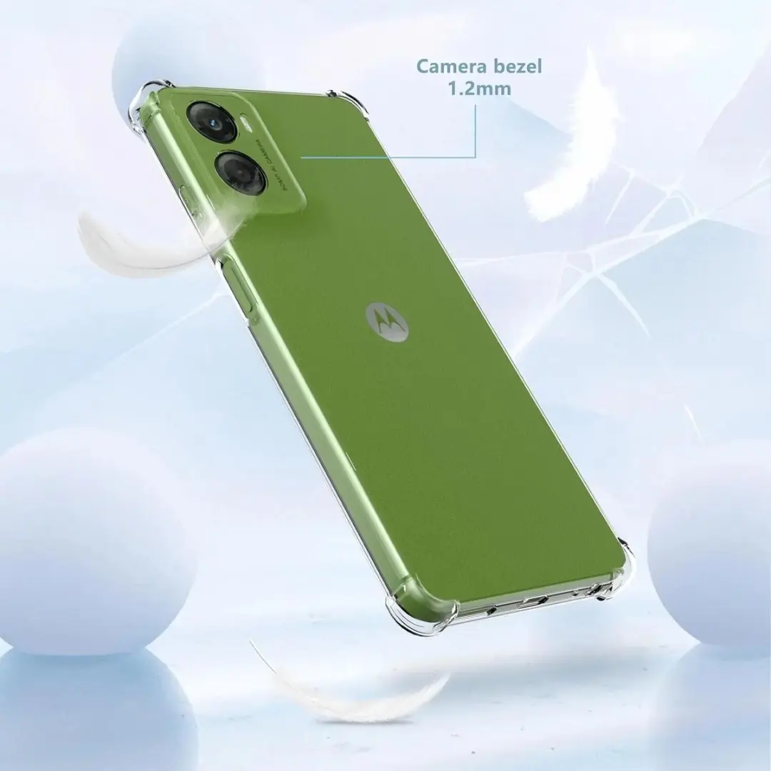 Selected Transparant Hoesje Motorola Moto G06 - Schokbestendig